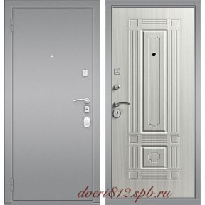 Входная  дверь Стальной Стандарт  S12 Антрацит серый