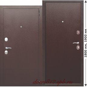 Входная дверь Гарда мини 860 и 960х1800 и 1900 мм