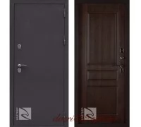 Стальная дверь Сибирь Тиковое дерево